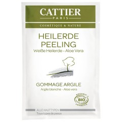 Cattier Weisse Heilerde Peeling fur alle Hauttypen  Пилинг белой лечебной землей для всех типов кожи