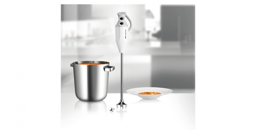Unold Unold ESGE-Zauberstab G 350 Gastro Max, Stabmixer weiss/grau  weiss/grau Волшебная палочка Unold ESGE G 350 Gastro Max, погружной блендер белый/серый