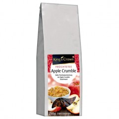 King's Crown Fruchtetee "Apple Crumble" Фруктовый чай Толченое яблоко фруктовый меланж с яблоком 250 г