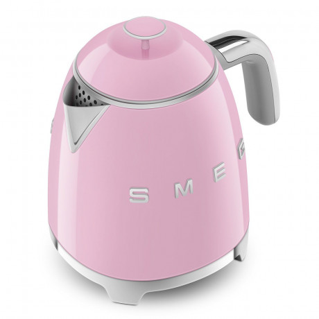 SMEG SMEG Wasserkocher SMEG Wasserkocher Edelstahl 0,8 L Fassung, 1400 W, Wasser Kocher, 1400,00 W, 360° Basis, BPA- Frei, elektrischer Wasser Kocher Klein Mini  Чайник SMEG Чайник SMEG, нержавеющая сталь, емкость 0,8 л, 1400 Вт, водоварка, 1400,00 Вт, ос