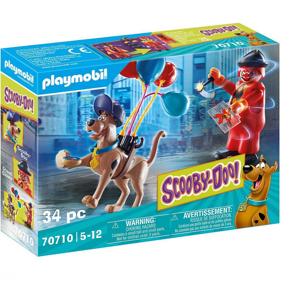 Купить PLAYMOBIL PLAYMOBIL 70710 SCOOBY-DOO! Abenteuer mit Ghost Clown  PLAYMOBIL 70710 СКУБИ-ДУ! Приключения с клоуном-призраком в  интернет-магазине Diskontshop.eu Германия всего за 781 руб. в