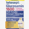 tetesept Glucosamin 1600 Tabletten 40 St, tetesept тетесепт Глюкозамин 1600 c гиалуроновой кислотой, цинком, медью и витаминами C, D3 и K1, 40 штук