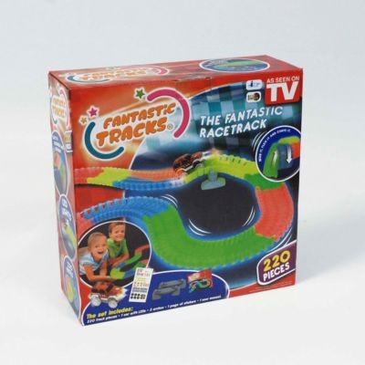 FANTASTIC TRACKS Mega Set mit 9 Autos Autorennbahn Rennstrecke Мега-набор с автогоночной трассой на 9 автомобилей