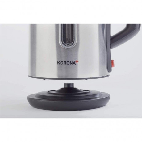 KORONA KORONA Wasserkocher Edelstahl-Wasslerkocher 20350, 1,7 l, 2200 W, Edelstahl, 2200 W, 360 Grad drehbar, 1,7 Liter, Uberhitzungsschutz Чайник KORONA чайник нержавеющая сталь 20350, 1,7 л, 2200 Вт, нержавеющая сталь, 2200 Вт, поворот на 360 градусов,