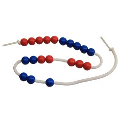 Wissner aktiv lernen 20er Rechenkette rot\/blau 20 счетная цепочка красная/синяя