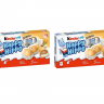 Kinder Happy Hippo Hazelnuts Шоколадно-молочное печенье со вкусом фундука Германия, 2 уп. по 5 шт.