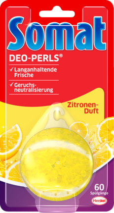 Somat Дезодорант для посудомоечных машин-Аромат лимона, 1 шт