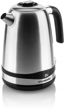 Hyundai Hyundai Wasserkocher VK770, 1,7 l, 2200 W, LED, Temperatureinstellung 40-100°C, KEEP WARM-Funktion bis 120 Min. Чайник Hyundai VK770, 1,7 л, 2200 Вт, LED, регулировка температуры 40-100°С, функция KEEP WARM до 120 минут.