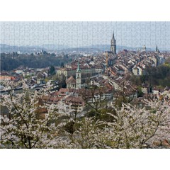 CALVENDO Puzzle CALVENDO Puzzle Berner Altstadt vom Rosengarten aus Пазл CALVENDO Пазл Старый город Берна из розового сада