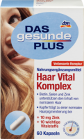 Mivolis Haar Vital Komplex Комплекс Для волос с биотином, селеном и цинком, 60 шт  