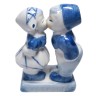 Delft Делфтский фарфор Коллекционная статуэтка "Целующиеся мальчик и девочка", 10см х 6см х 4см