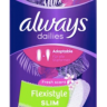 always Slipeinlage Flexistyle Slim Fresh BigPack 74 St, Прокладки Ежедневные тонкие Flexistyle с ароматом свежести 74 штуки, 2 упаковки (148 штук) always Slipeinlage Flexistyle Slim Fresh BigPack 74 St, Прокладки Ежедневные тонкие Flexistyle с ароматом свежести 74 штуки, 2 упаковки (148 штук)