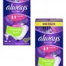 always Slipeinlage Flexistyle Slim Fresh BigPack 74 St, Прокладки Ежедневные тонкие Flexistyle с ароматом свежести 74 штуки, 2 упаковки (148 штук) always Slipeinlage Flexistyle Slim Fresh BigPack 74 St, Прокладки Ежедневные тонкие Flexistyle с ароматом свежести 74 штуки, 2 упаковки (148 штук)