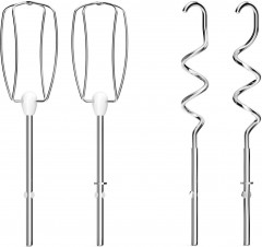 Tefal Tefal Handmixer HT450B Prep'Mix, 450 W, 5 Geschwindigkeiten, 2 Schneebesen und 2 Knethaken aus Edelstahl  Ручной миксер Tefal HT450B Prep&amp;#39;Mix, 450 Вт, 5 скоростей, 2 венчика и 2 насадки для теста из нержавеющей стали