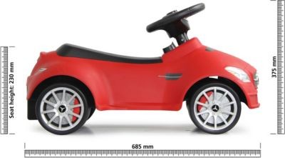 Jamara Rutscher Mercedes SLK55AMG rot Райдер Mercedes SLK55AMG красный