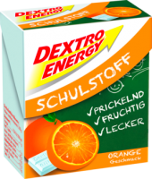 Dextro Energy Schulstoff Виноградный сахар Апельсин, 50 г