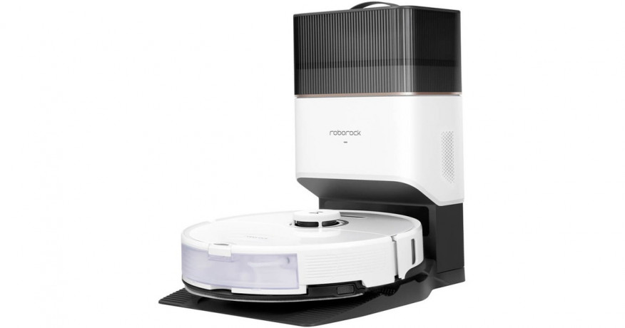 Roborock Roborock S8+, Saugroboter weiss/schwarz, inkl. Robodock Plus  weiss/schwarz Roborock S8+, робот-пылесос белый/черный, включая Robodock Plus