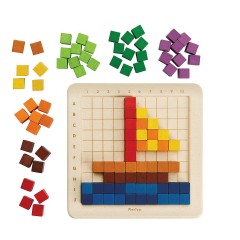 PLANTOYS Lernspiel Zahlwurfel bunt Unit Link Lernspiele Образовательная игра кубики с цифрами красочные Unit Link развивающие игры