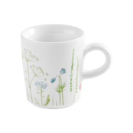 Kahla Kahla Magic Grip Wildblume - Five Senses Espresso-Obertasse blau/rot 0,09 L Kahla Magic Grip wild flower - Чашка для эспрессо Five Senses синяя/красная 0,09 л
