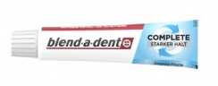 blend-a-dent Haftcreme Complete Original, 70 g х 3stk, Крем для фиксации зубных протезов Complete Original, освежающий вкус, 70 г x 3 штуки