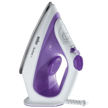 Braun Braun Dampfbugeleisen SI 1080 VI TexStyle 1 Dampfbugeleisen violett, 2000 W  Паровой утюг Braun SI 1080 VI TexStyle 1 — паровой утюг — фиолетовый, 2000 Вт