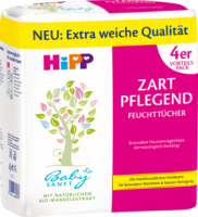 Hipp Babysanft Feuchttücher Zart Pflegend, Влажные салфетки Средство для ухода, 4x56 stück, 224 шт