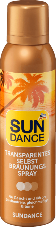 SUNDANCE Selbstbraunungsspray transparent Прозрачный спрей для автозагара, 150 мл SUNDANCE Selbstbraunungsspray transparent Прозрачный спрей для автозагара, 150 мл
