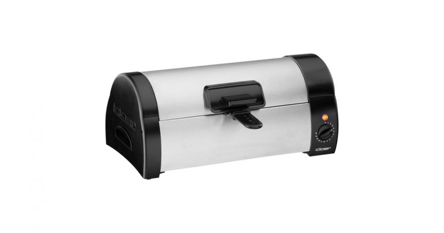 Cloer Cloer Brotchenbacker 3080, Toaster silber/schwarz, 570 Watt, fur 3 4 Brotchen silber/schwarz Хлебопечка Cloer 3080, тостер серебристый/черный, 570 Вт, на 3–4 хлеба