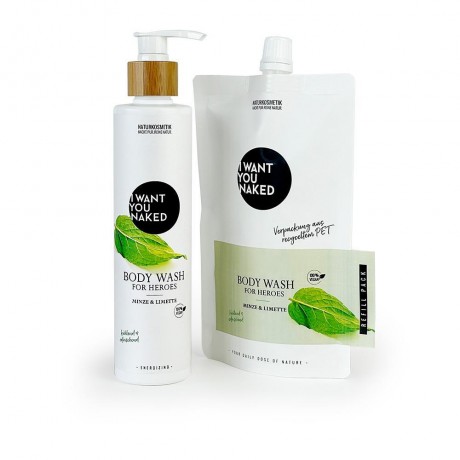 I WANT YOU NAKED BODY WASH FOR HEROES Жидкость для мытья тела для героев