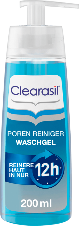 Clearasil Waschgel Poren Reiniger Гель для умывания для загрязненной кожи лица, 200 мл Clearasil Waschgel Poren Reiniger Гель для умывания для загрязненной кожи лица, 200 мл