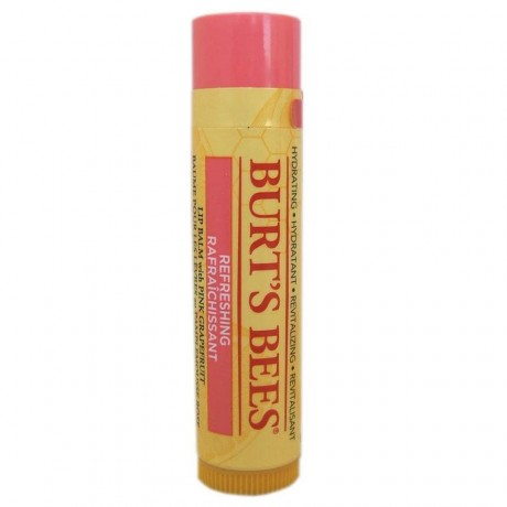 Burt's Bees Refreshing Lip Balm with Pink Grapefruit 4,25 g Освежающий бальзам для губ с розовым грейпфрутом