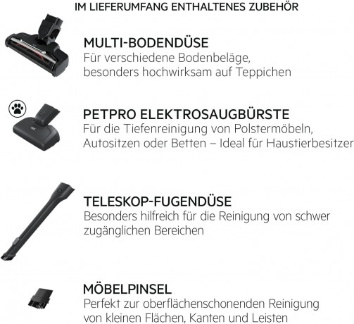 AEG AEG Akku-Hand-und Stielstaubsauger QX6-1-45AN Беспроводной ручной пылесос AEG QX6-1-45AN