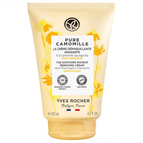 Yves Rocher Pure Camomille Beruhigende Reinigungscreme Успокаивающий очищающий крем Pure Camomille