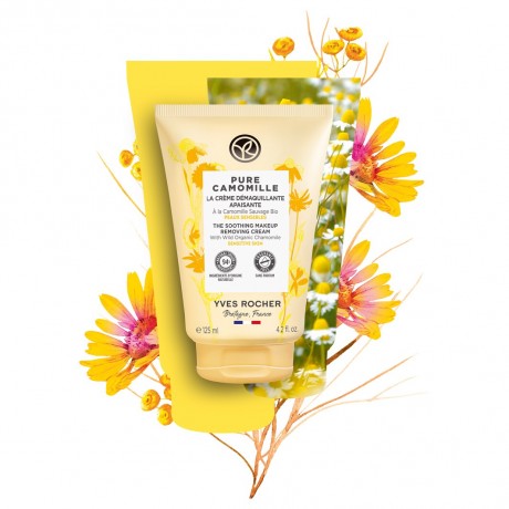 Yves Rocher Pure Camomille Beruhigende Reinigungscreme Успокаивающий очищающий крем Pure Camomille