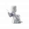 Rosenthal Rosenthal Engel mit Fussball gross weiss matt 14 cm Ангел Rosenthal с футбольным мячом большой белый матовый 14 см