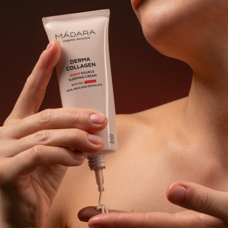 MADARA Derma Collagen Night Source  Ночной источник коллагена Derma