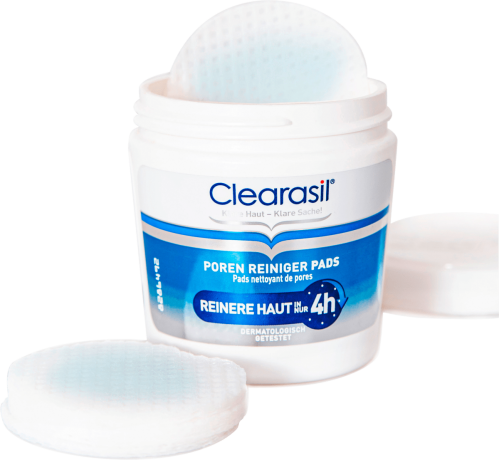 Clearasil Pads Poren Reiniger Средство для очищения лица, диски, 65 шт