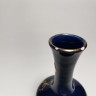 Jasba, Ясба Фарфоровая Ваза кобальтовая с позолотой 13см, Германия, 1950-1959г.