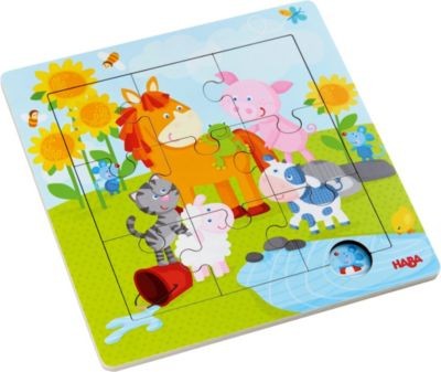 Haba HABA 303767 Holzrahmen-Puzzle 9 Teile HABA 303767 Пазл с деревянной рамкой