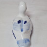 Delft Blue Holland Утка с синим декором, ручная роспись, дельфтский фарфор, 12 x 6 см, Голландия, 1960-70гг. Delft Blue Holland Утка с синим декором, ручная роспись, дельфтский фарфор, 12 x 6 см, Голландия, 1960-70гг.