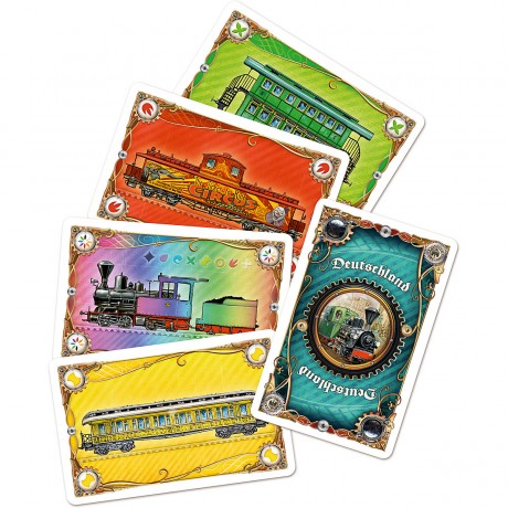 Asmodee Zug um Zug Deutschland Поезд