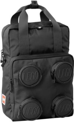 LEGO Freizeitrucksack Brick 2x2 Bright Black Рюкзак для отдыха Brick 2x2 Bright Black
