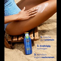 Nivea Schutz und Pflege Sonnenmilch Солнцезащитное молочко для защиты и ухода
