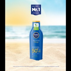 Nivea Schutz und Pflege Sonnenmilch Солнцезащитное молочко для защиты и ухода
