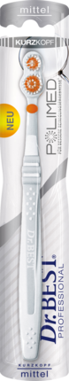 Зубная щётка Dr.Best Professional Polimed Kurzkopf, с короткой головкой, средней жёсткости, 1 шт.