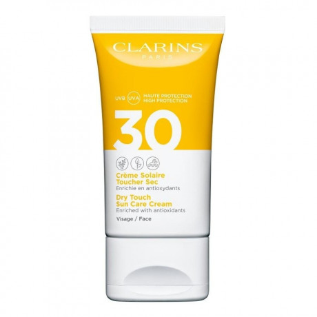 Clarins Creme Solaire Toucher Sec Visage LSF 30  Крем Solaire Toucher Sec Visage SPF 30