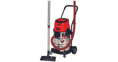 Einhell Einhell Professional Akku-Nass-/Trockensauger TP-VC 36/30 S Auto Solo, 36Volt (2x18V) rot/edelstahl, ohne Akku und Ladegerat  rot/edelstahl Einhell Professional беспроводной пылесос для влажной/сухой уборки TP-VC 36/30 S Auto Solo, 36В (2x18В) кра