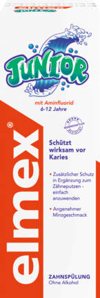 Elmex Mundspülung Junior Средство для Полоскания Полости Рта для Детей, 400 мл