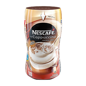 Nescafe Cappuccino cremig zart Сливочный нежный капучино растворимый кофе 250г