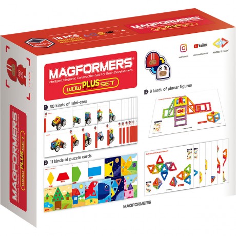 MAGFORMERS Magformers Wow Plus Set Набор Magformer&#39;s Wow Plus